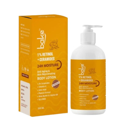 Bake 1% Retinol & Ceramides Body Lotion