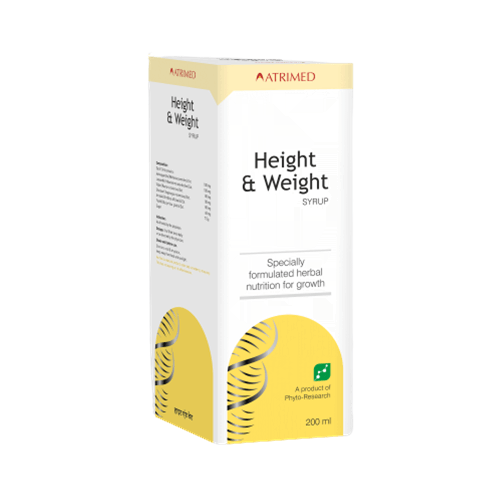 Atrimed Ayurvedic Height & Weight Syrup