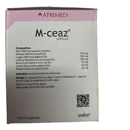 Atrimed Ayurvedic M-Ceaz Capsules