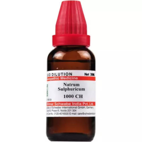 Dr. Willmar Schwabe India Natrum Sulphuricum Dilution TrueCure