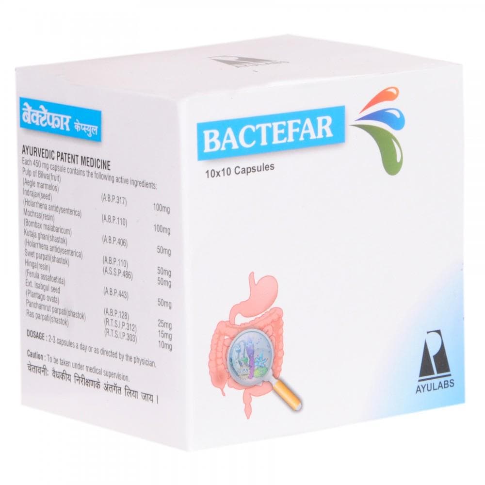 Ayulabs Ayurveda Bactefar Capsules