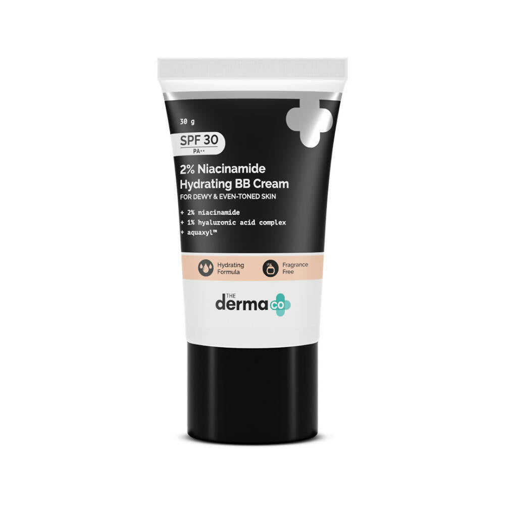 The Derma Co 2% Niacinamide Hydrating BB Cream-01 Ivory 