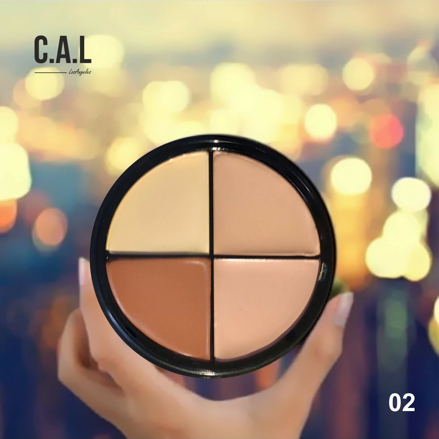 CAL Los Angeles Chiselled Contor /Concealer Wheel 2 TrueCure