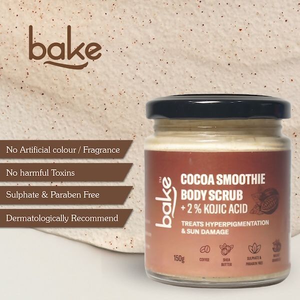 Bake 2% Kojic Acid Cocoa Smoothie Body Scrub