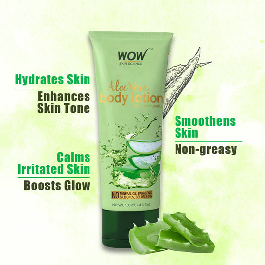 Wow Skin Science Aloe Vera Body Lotion