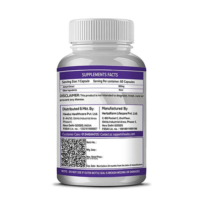 Nutriherbs Jamun Extract Capsules