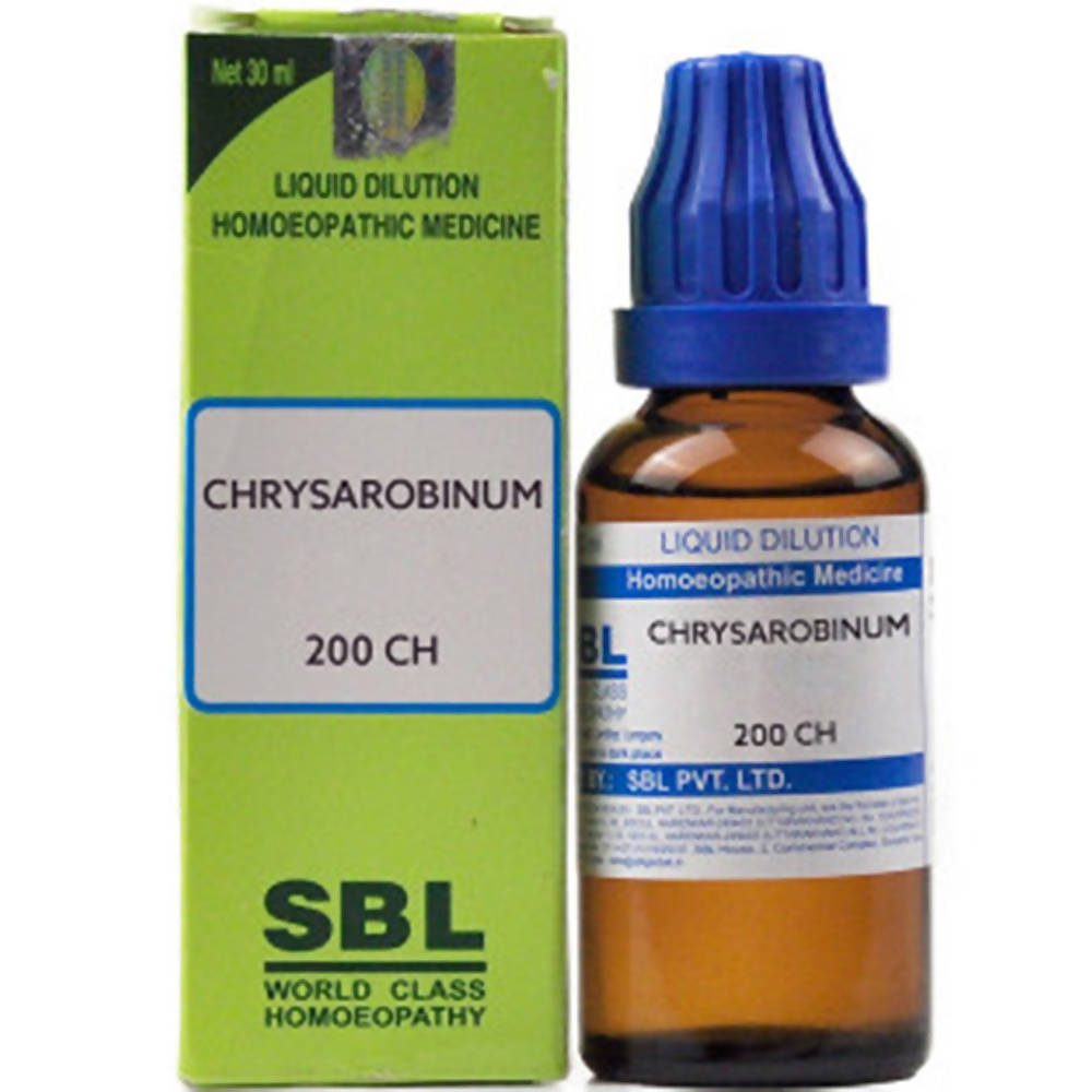 SBL Homeopathy Chrysarobinum Dilution 200 CH