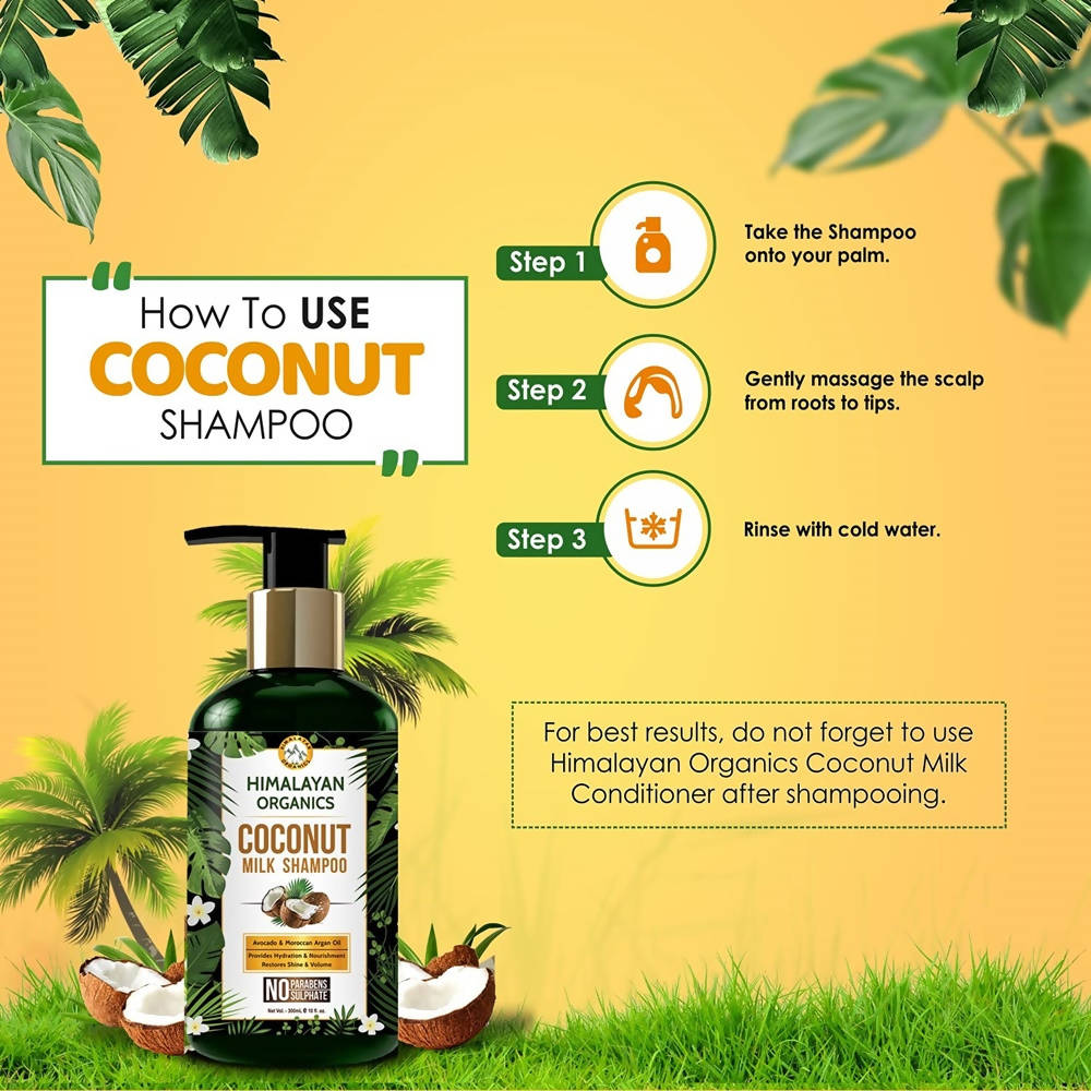 Himalayan Organics Coconut Milk Shampoo