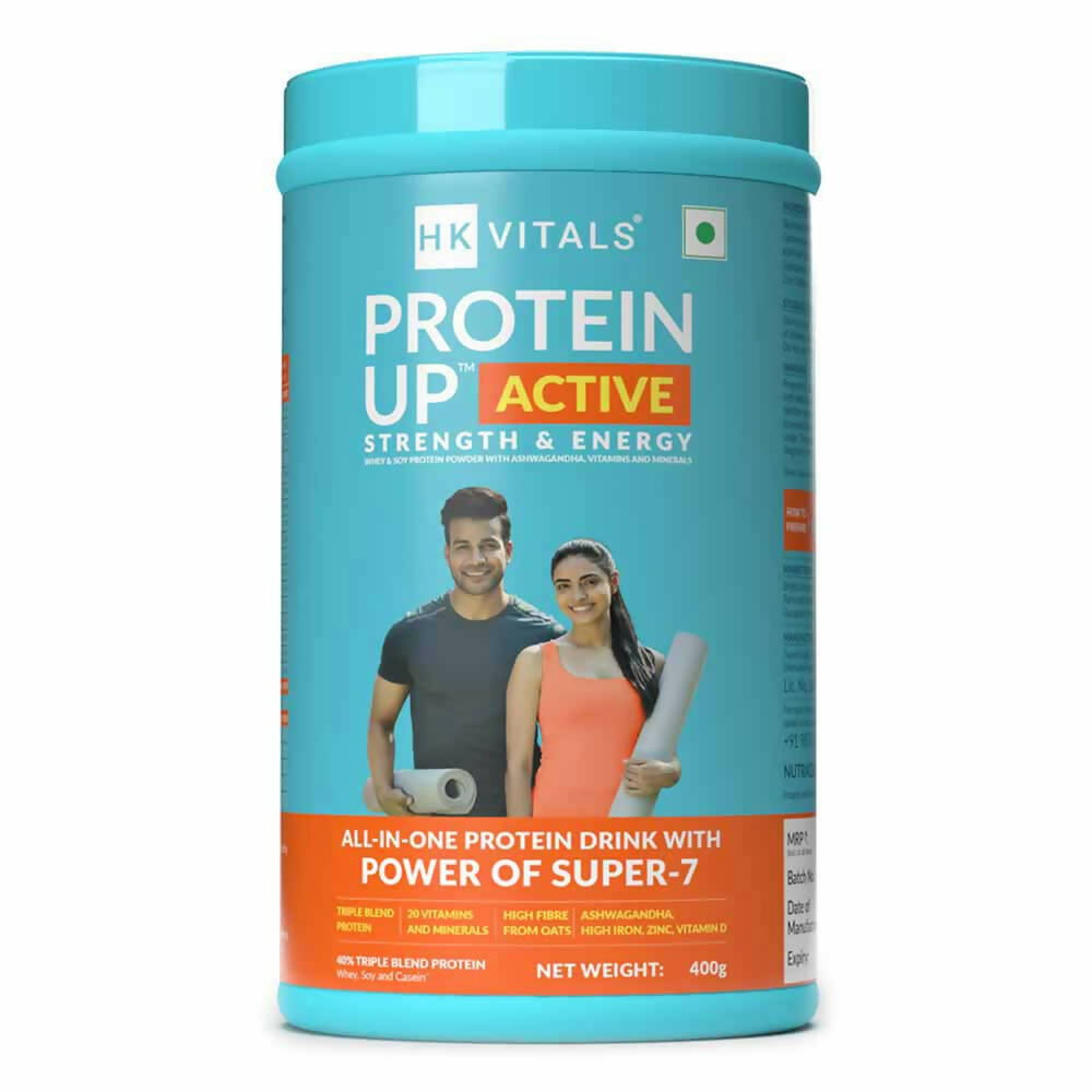 HK Vitals ProteinUp Active Strength & Energy (No Added Sugar) 