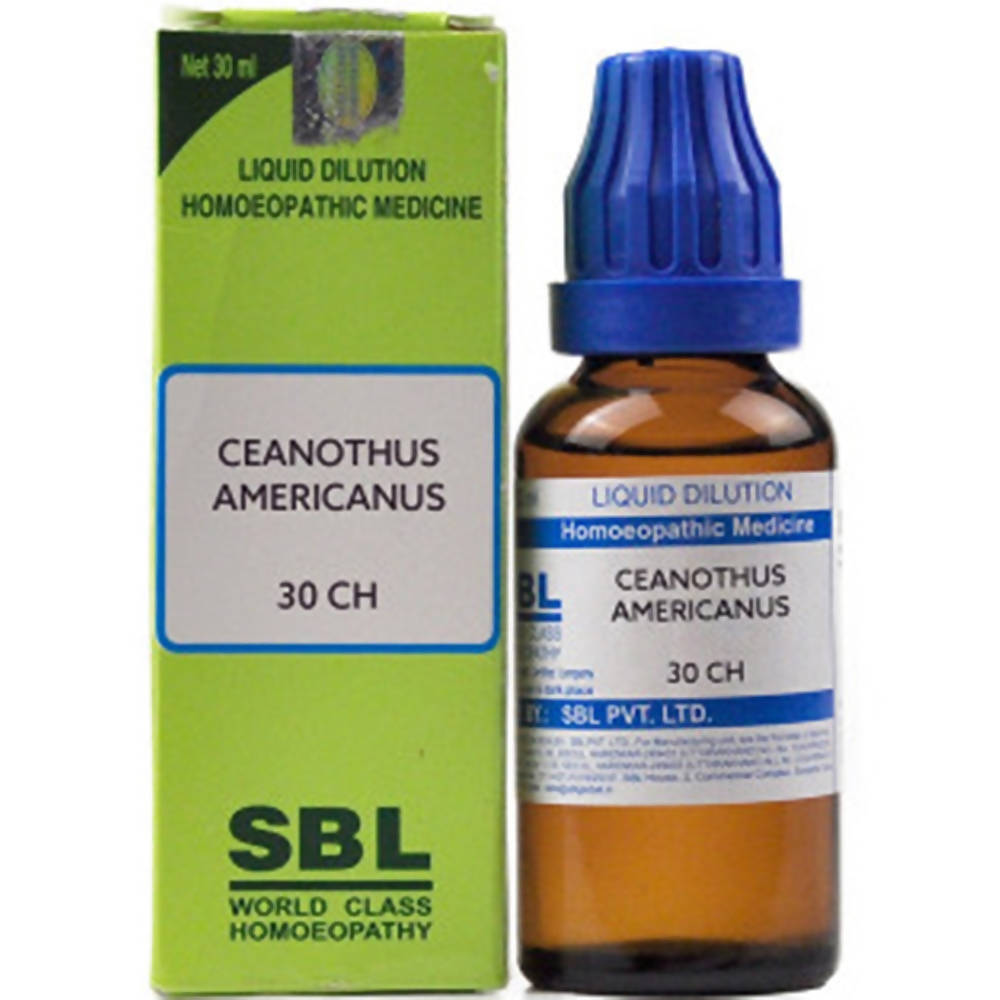 SBL Homeopathy Ceanothus Americanus Dilution