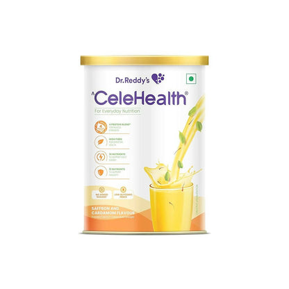 Dr. Reddys Celehealth Nutritional Drink Saffron & Cardamom Flavor TrueCure