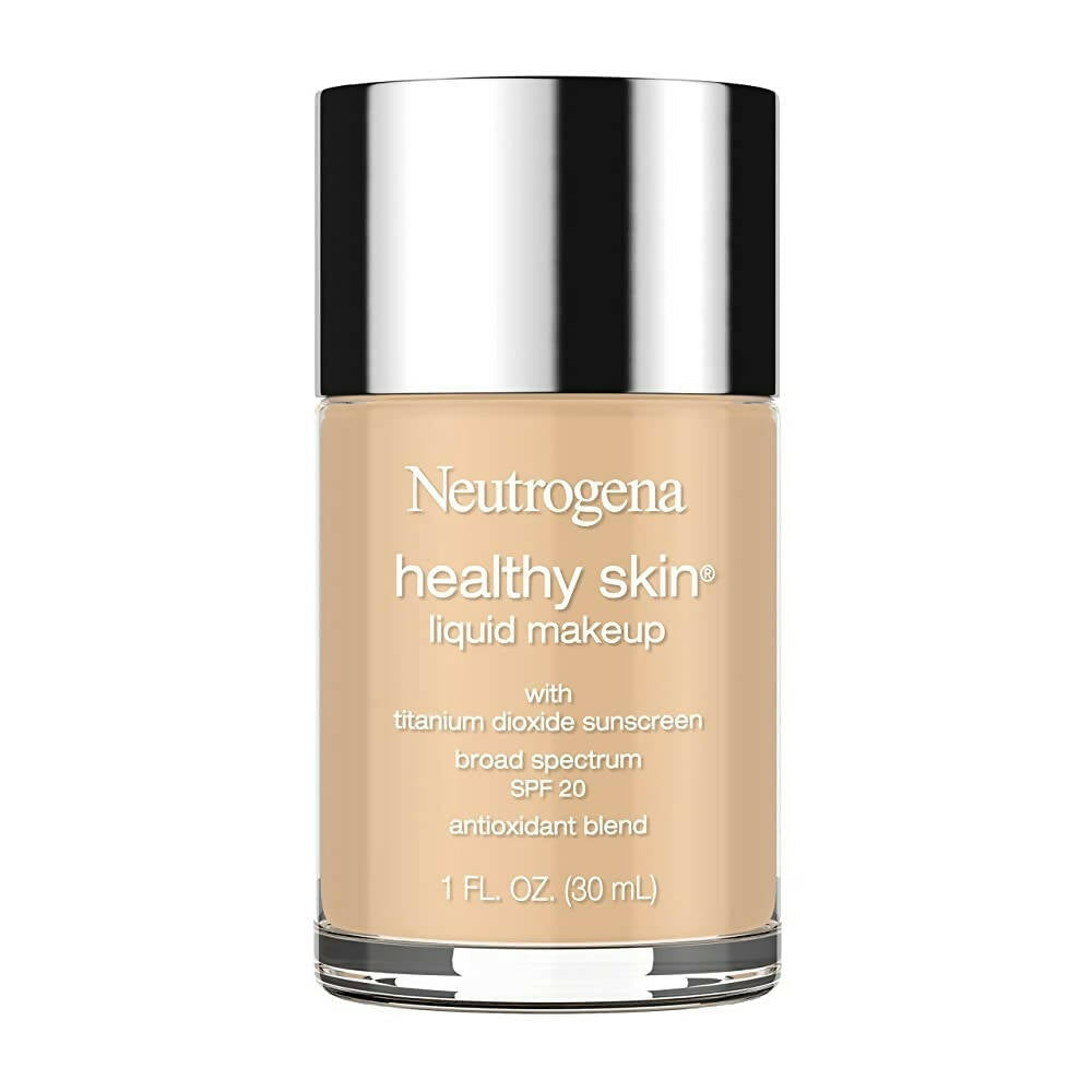 Neutrogena Healthy Skin Liquid Makeup Foundation, Broad Spectrum SPF 20 Feverfew, 85 Honey TrueCure