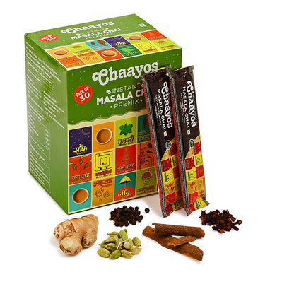 Chaayos Instant Tea Premix Masala Chai Sachets