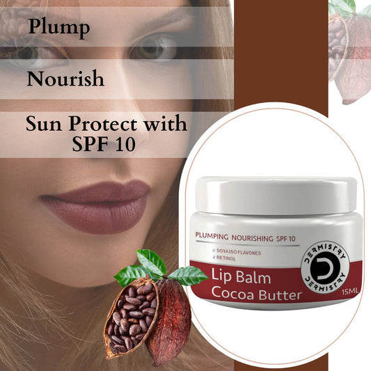 Dermistry Coffee Scrub & Strawberry Cocoa Butter Nourishing Lip Balm