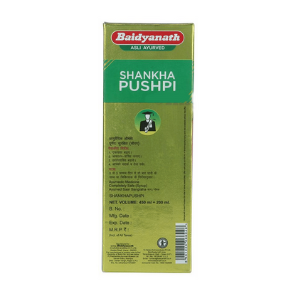 Baidyanath Shankhapushpi Sharbat - 450 ml