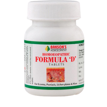 Bakson's Homoeopathic Formula D Tablet