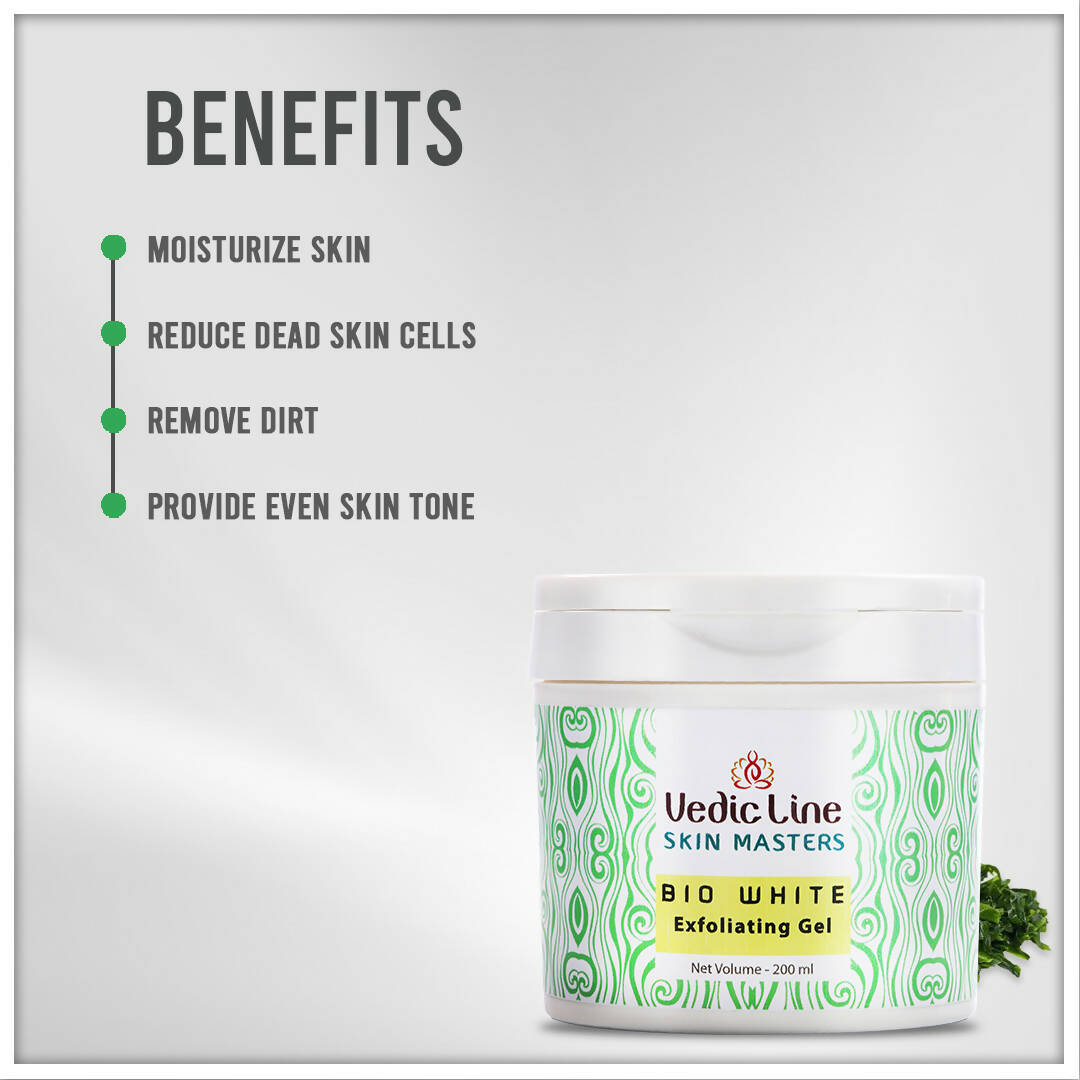 Vedic Line Skin Masters Bio White Exfoliating Gel Scrub