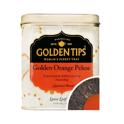 Golden Tips Golden Orange Pekoe Tea Tin Can TrueCure