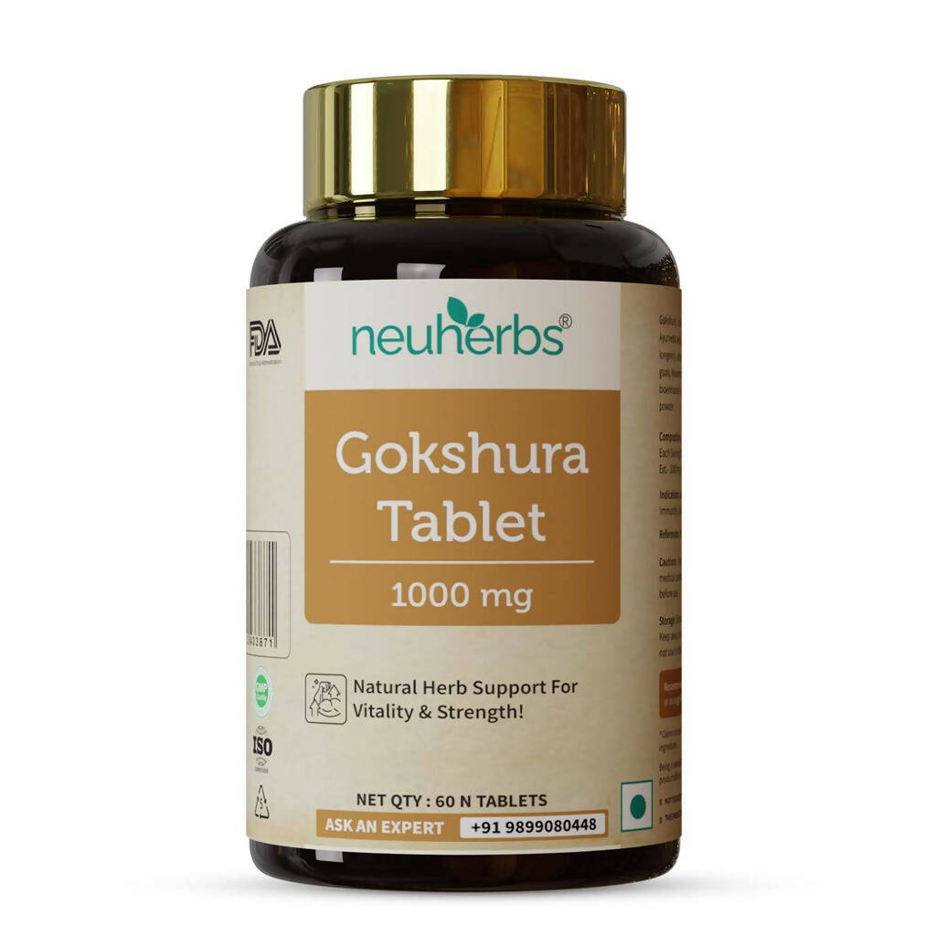 Neuherbs Gokshura 1000mg Tablets For Men TrueCure