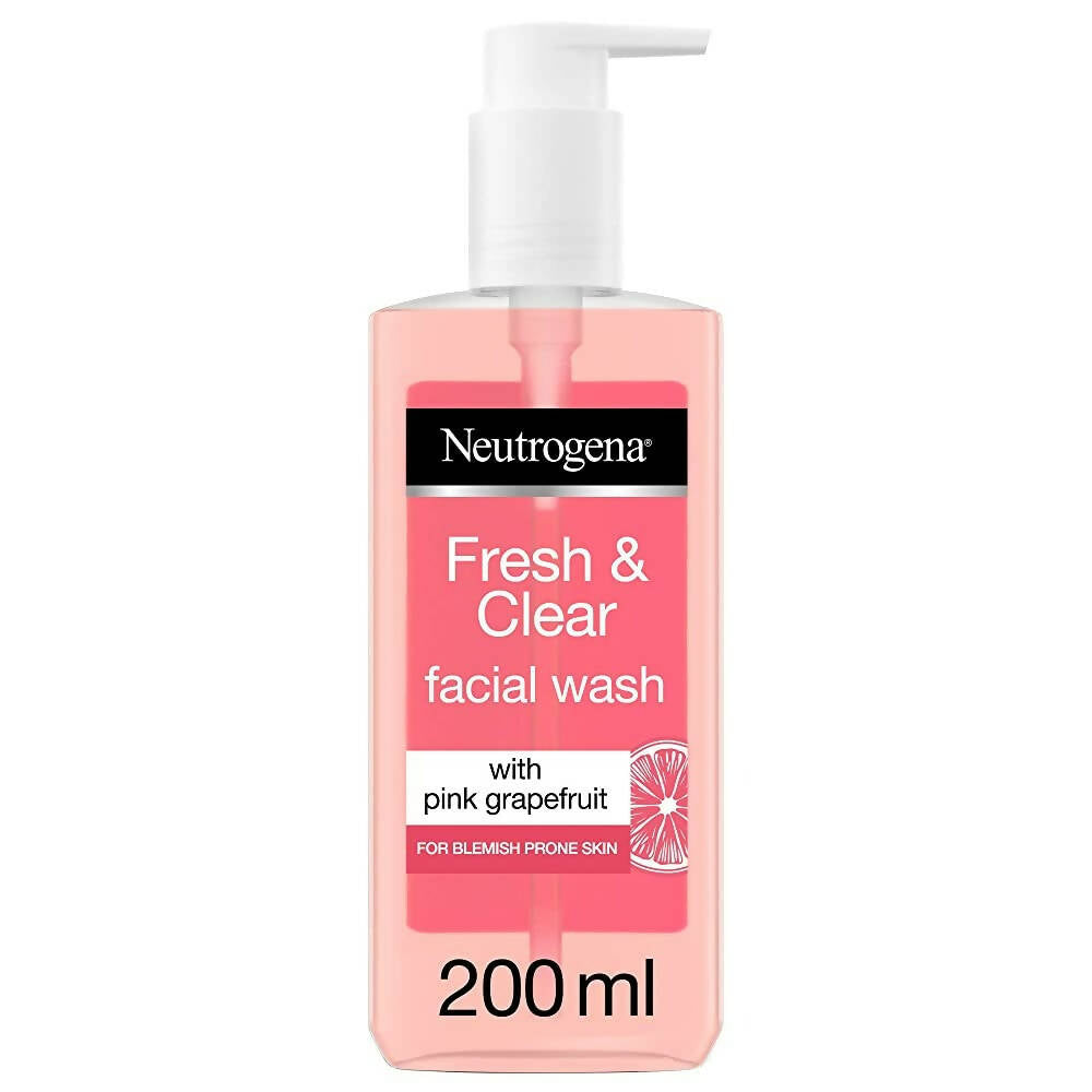 Neutrogena Visibly Pink Grapefruit Facial Wash TrueCureN