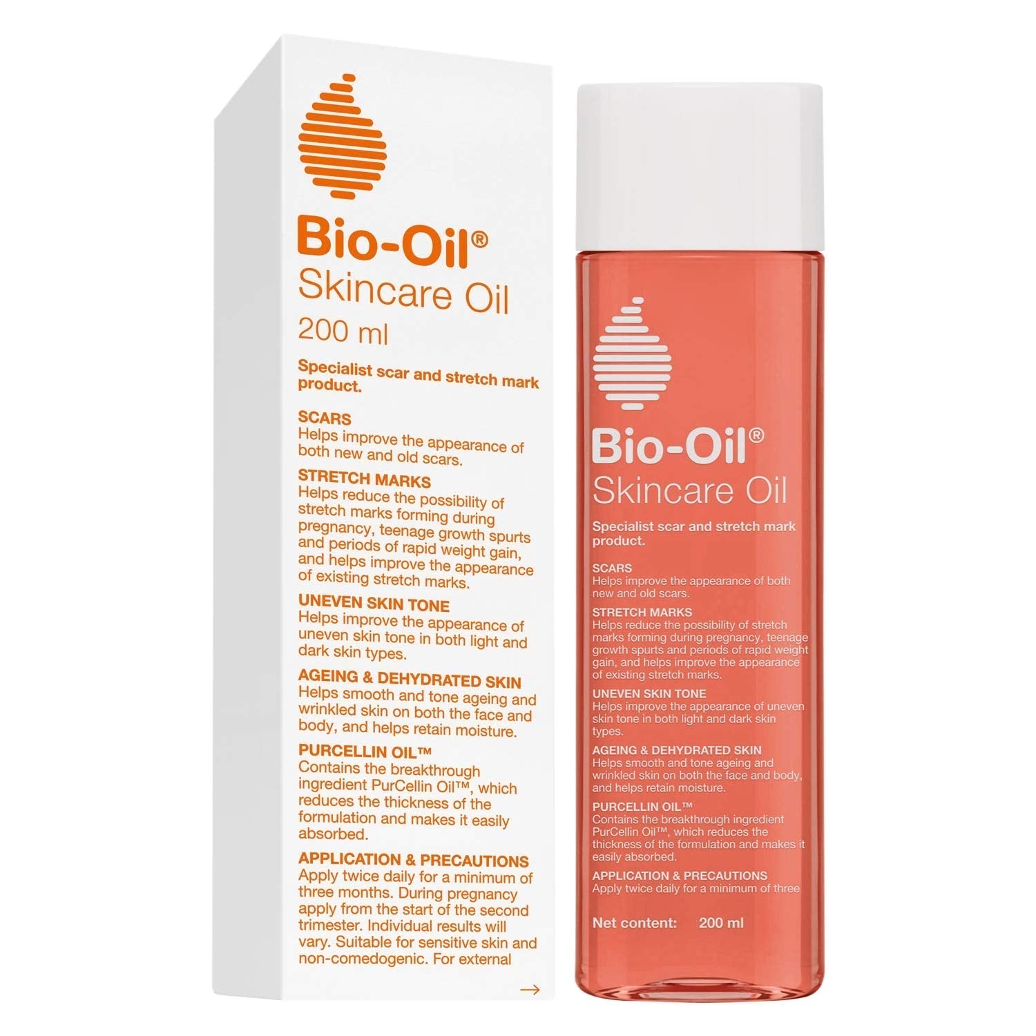 Bio-Oil Skincare Oil, Moisturizer for Scars and Stretchmarks TrueCure