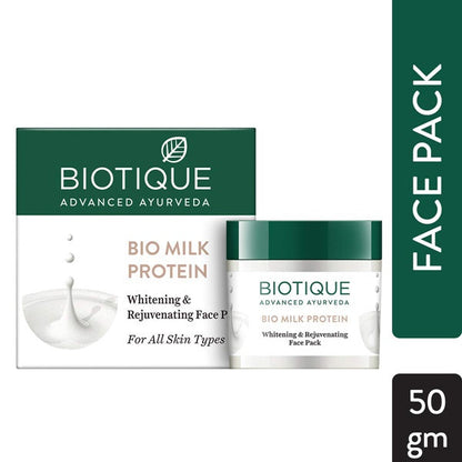 Biotique Advanced Ayurveda Bio Milk Protein Whitening & Rejuvenating Face Pack