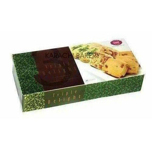 Karachi Bakery Triple Delight Fruit Biscuit with Osmania and Green Pista