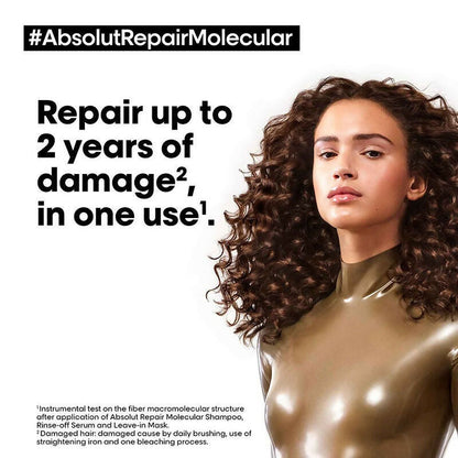 L'Oreal Paris Absolut Repair Molecular Deep Repairing Hair Rinse-Off Serum