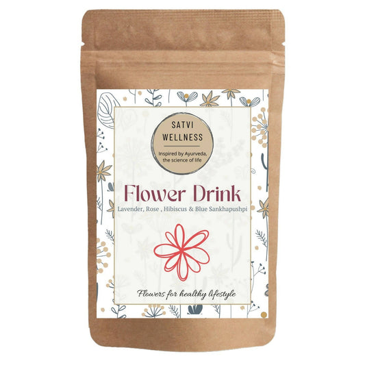 Satvi Wellness Mix Flower Drink | Mixed Flower tea TrueCure