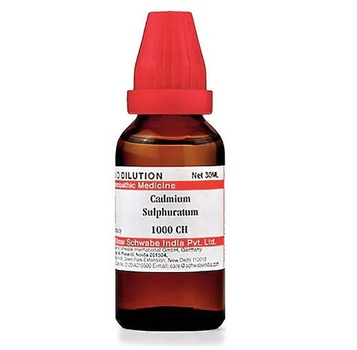 Dr. Willmar Schwabe India Cadmium Sulphuratum Dilution 1000 ch