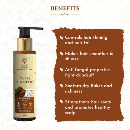 Khadi Essentials Ayurvedic Coffee Shampoo