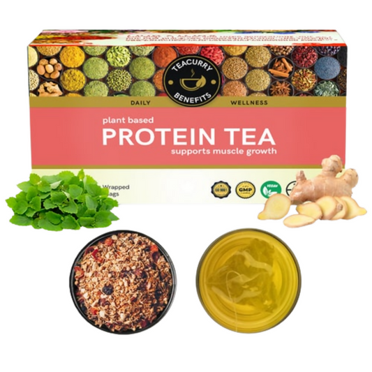 Buy Teacurry Protein Tea Bags Online in USA from Chaijava. Fast shipping available.
