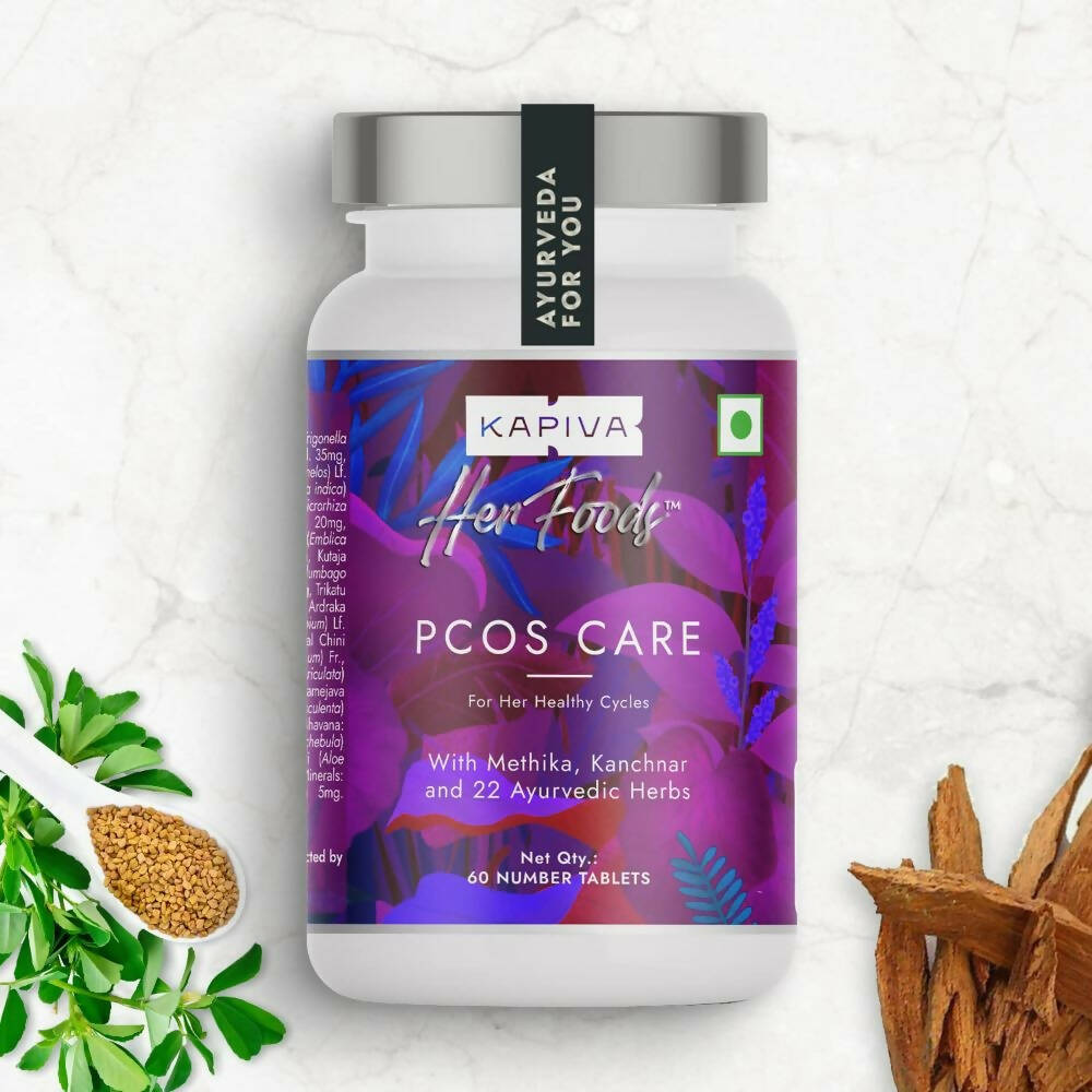 Kapiva Ayurveda Her Foods PCOS Care Tablets