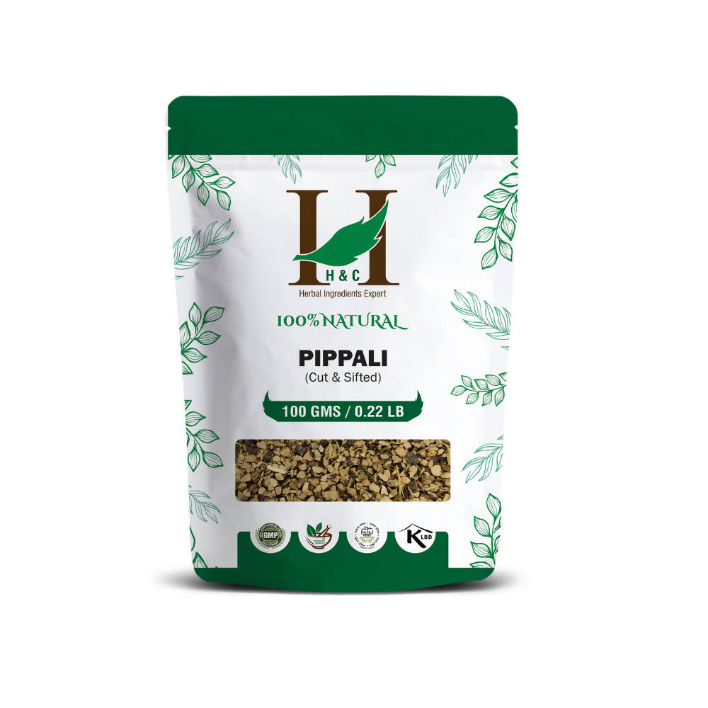 H&C Herbal Pippali Cut & Shifted Herbal Tea Ingredient 