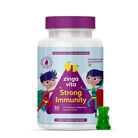 Zingavita Strong Immunity Gummies (Tangy Mango Flavor) TrueCure