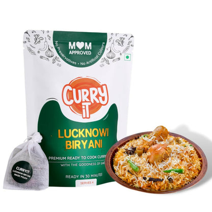 CURRYiT Lucknowi Biryani Premium Ready To Cook Curry Paste