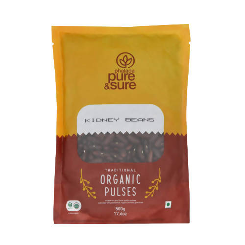 Pure & Sure Rajma / Kidney Beans Traditional Organic Pulses