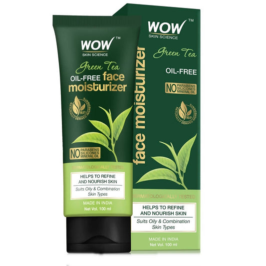 Wow Skin Science Green Tea Face Oil-Free Moisturizer