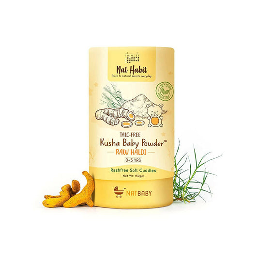 Nat Habit Haldi Kusha Baby Powder, Australia, Canada 