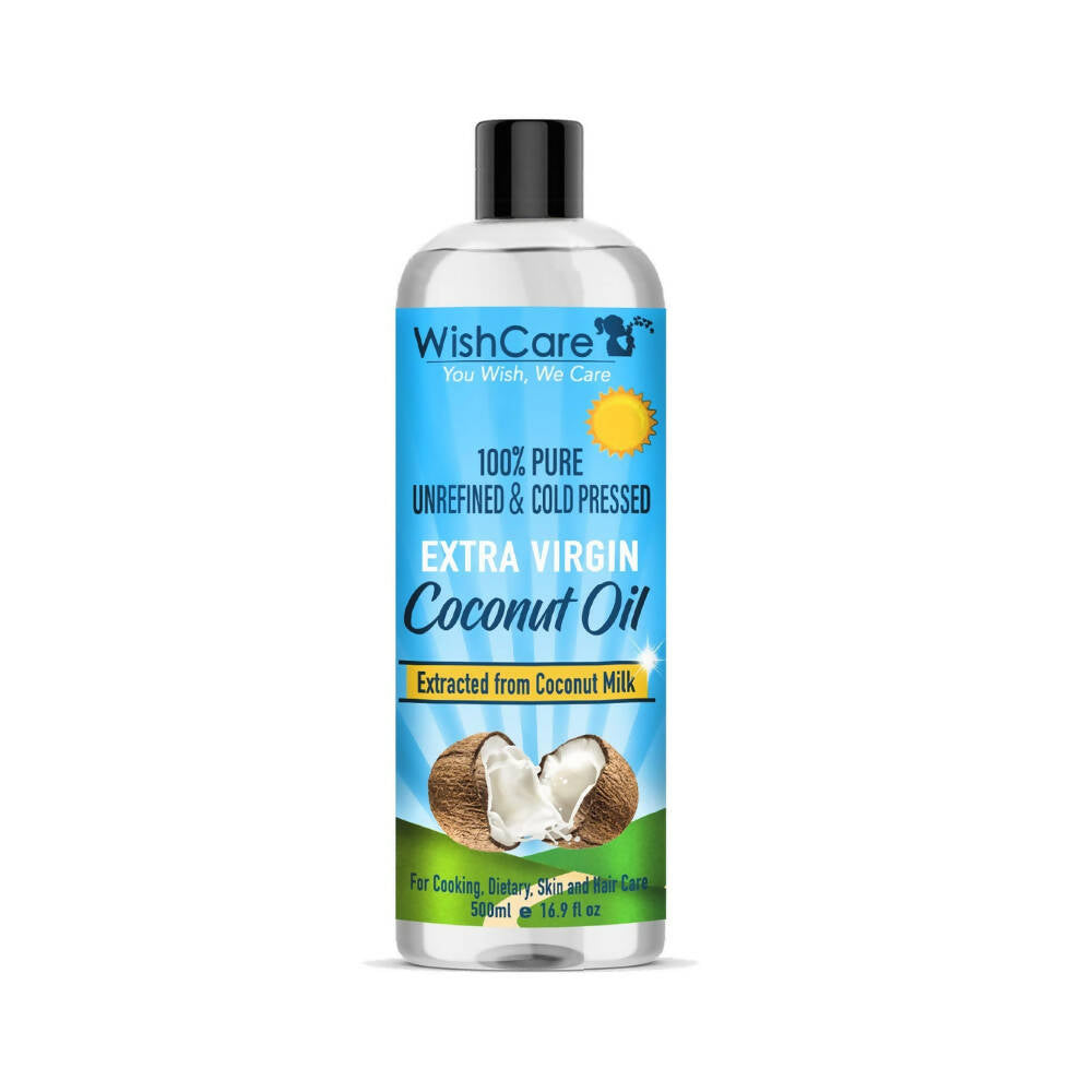 Wishcare Premium Cold Pressed Extra Virgin Coconut Oil TrueCure