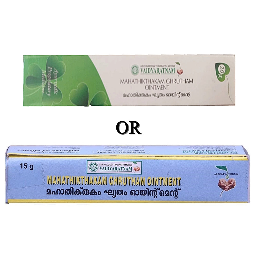 Vaidyaratnam Mahathikthakam Ghrutham Ointment