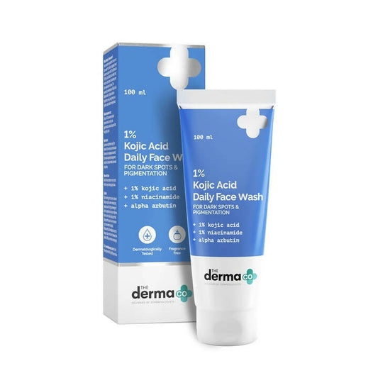 The Derma Co 1% Kojic Acid Face Wash For Dark Spots & Pigmentation 