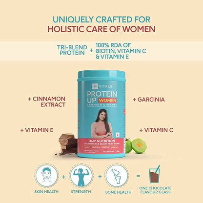 HK Vitals ProteinUp Women-Chocolate Flavor