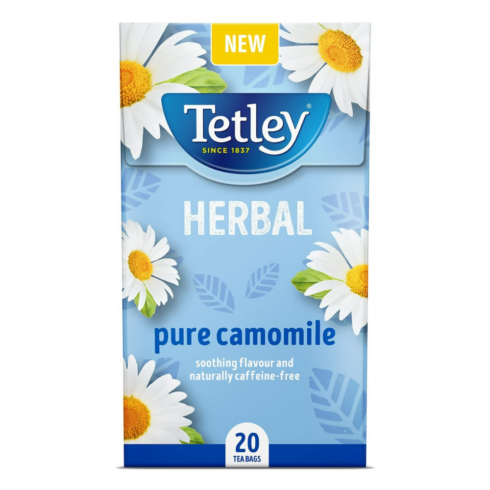 Tetley Herbal Pure Camomile Tea Bags TrueCure