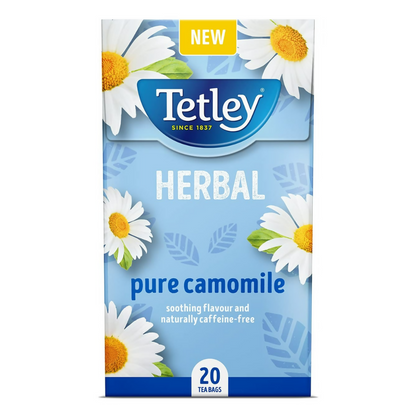 Tetley Herbal Pure Camomile Tea Bags TrueCure