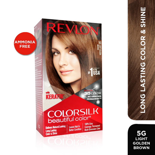 Revlon ColorSilk Beautiful Color - Light Golden Brown 5G