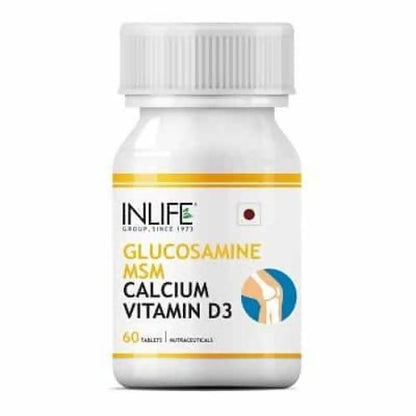 Inlife Glucosamine MSM Calcium Vitamin D3 Tablets