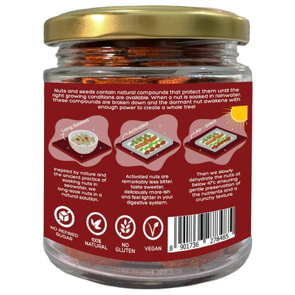 D-Alive Honestly Organic Activated Cinnamon Chilli Almonds