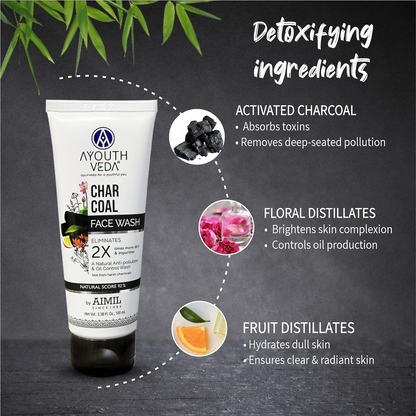 Ayouthveda Charcoal Face wash