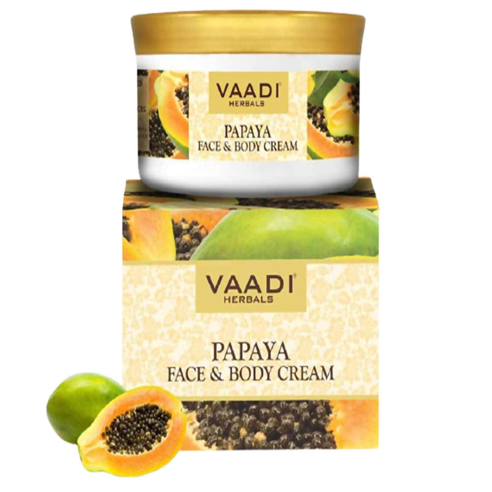 Vaadi Herbals Papaya Face and Body Cream TrueCure